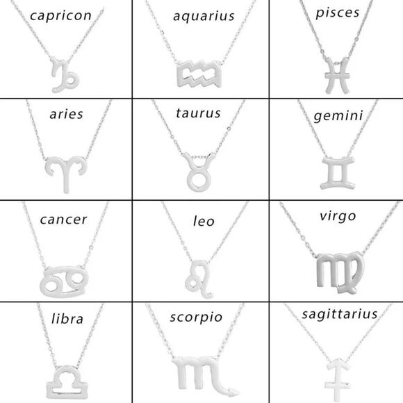 🆕Libra Zodiac Astrology Pendant Necklace - Picture 3 of 5